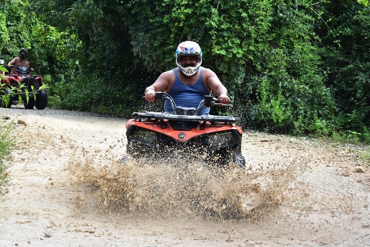 Jungle Adventure from Cancun — ATV, Zipline & Cenote Combo in Puerto Morelos