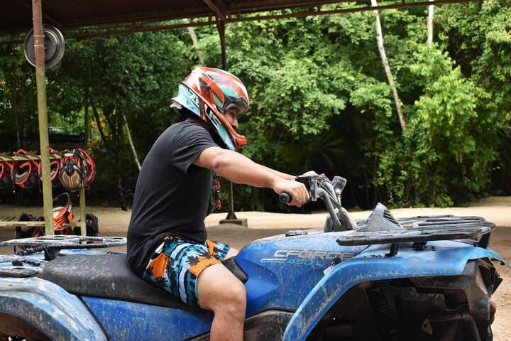 Jungle Adventure from Cancun — ATV, Zipline & Cenote Combo in Puerto Morelos photo 4