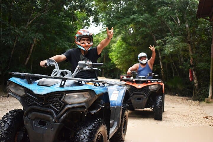 Jungle Adventure from Cancun — ATV, Zipline & Cenote Combo in Puerto Morelos photo 3