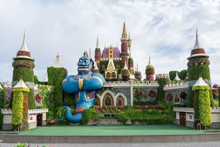 Miracle Garden & Global Village Combo — Dubai Floral Wonderland and Global Pavilions with Private Transfer