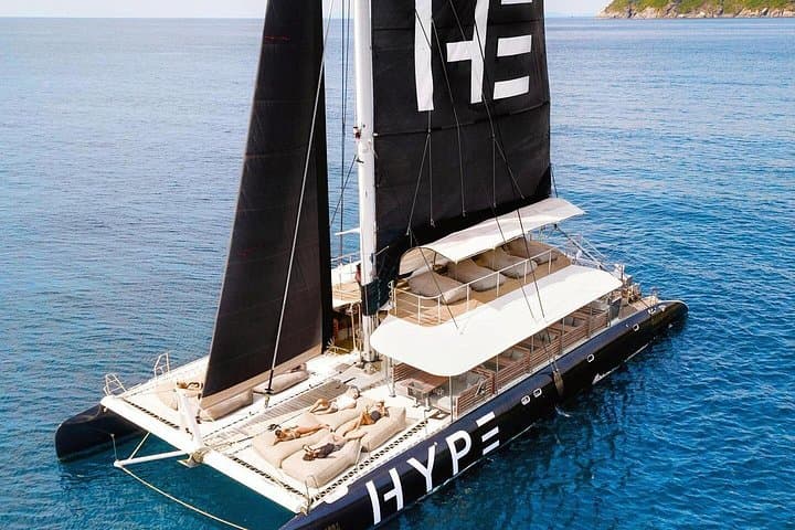 HYPE Luxury Catamaran Day Cruise: Phuket Islands, Snorkel & Sunset Party photo 1