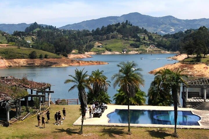 Private Guatapé Day Trip: Pablo Escobar Mansion, ATV, Paintball & Boat Tour