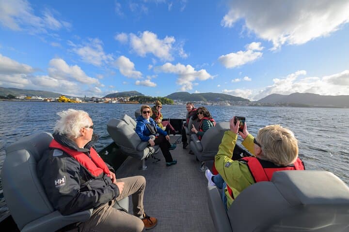 Private Pontoon Fjord Cruise from Bergen: Secluded Arms & Tidal Channels photo 6