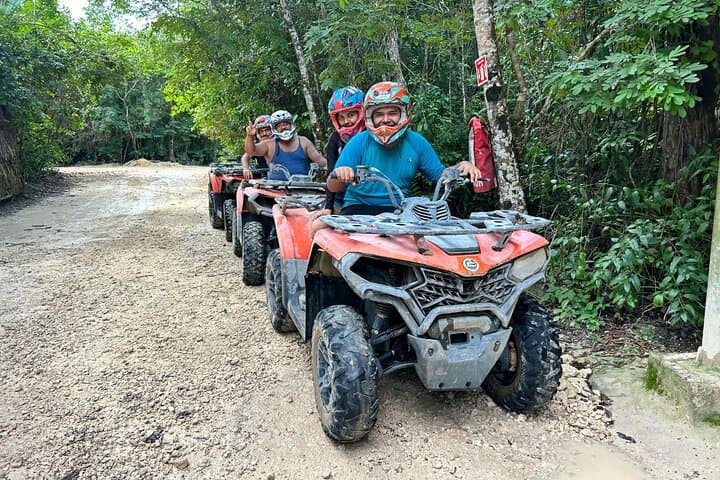 Cenote Jungle Adventure: ATV, Zipline & Sacred Cenote Near Puerto Morelos photo 1