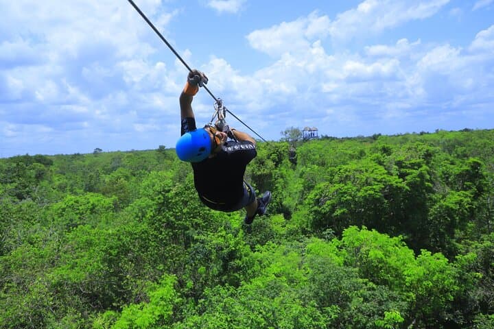 Cenote Jungle Adventure: ATV, Zipline & Sacred Cenote Near Puerto Morelos photo 3