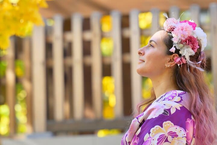 Kimono Rental & Matcha Experience in Asakusa — Dress, Shoot, and Stroll by Sensoji photo 3