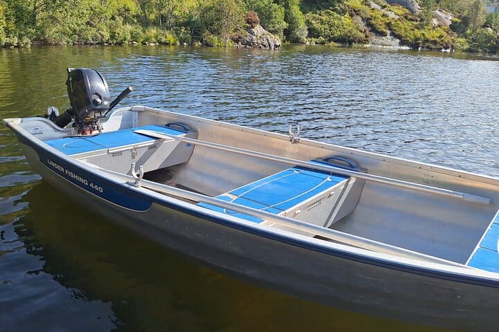 Aksdalsvannet Trout Fishing: Private Linder Boat Rental on Norway's Quiet Lake photo 3
