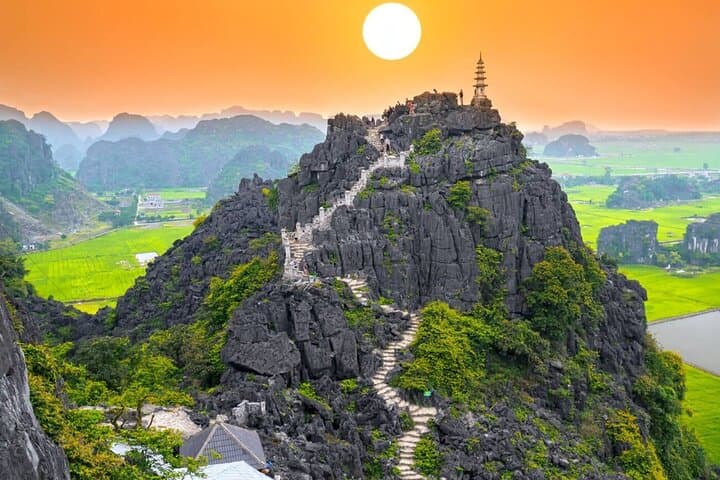 Ninh Binh Sunset Motobike Tour — Mua Cave, Ngoa Long Viewpoint & Hoa Lu After Dark photo 1