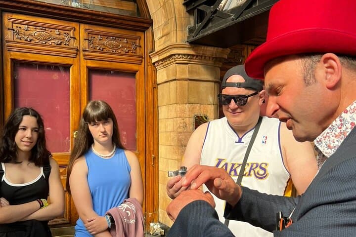 Live Magic Harry Potter Walking Tour in London with a Top Magician