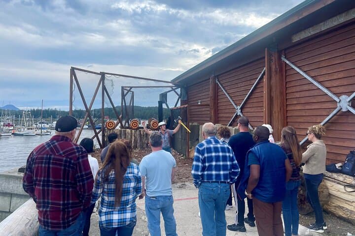 Lumberjack Show & Axe Throw Challenge in Ketchikan — Live Logging Competition and Throwing Lessons photo 3