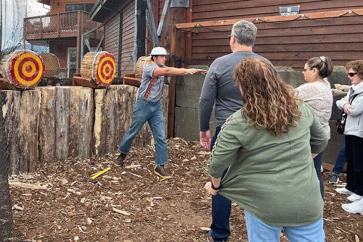 Lumberjack Show & Axe Throw Challenge in Ketchikan — Live Logging Competition and Throwing Lessons photo 4