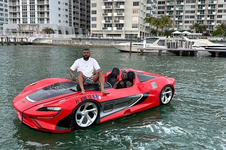Miami Beach Jetcar Experience — Drive Jetcars and Free Boat Ride photo 2