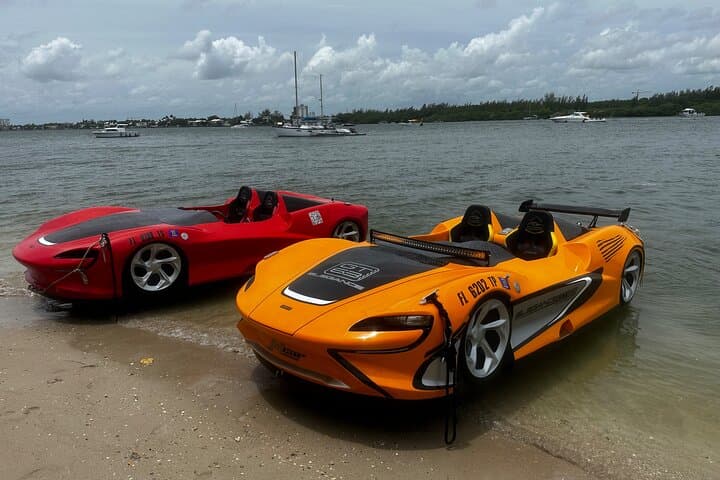 Miami Beach Jetcar Experience — Drive Jetcars and Free Boat Ride photo 5