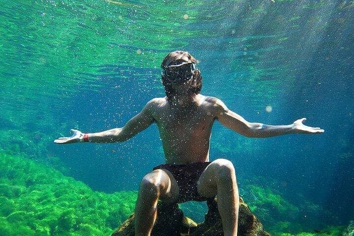 Snorkel Three Cenotes by Bike from Chemuyil — Mayan Snack Included photo 3