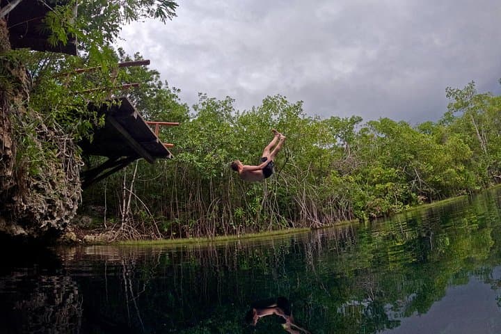 Snorkel Three Cenotes by Bike from Chemuyil — Mayan Snack Included photo 4
