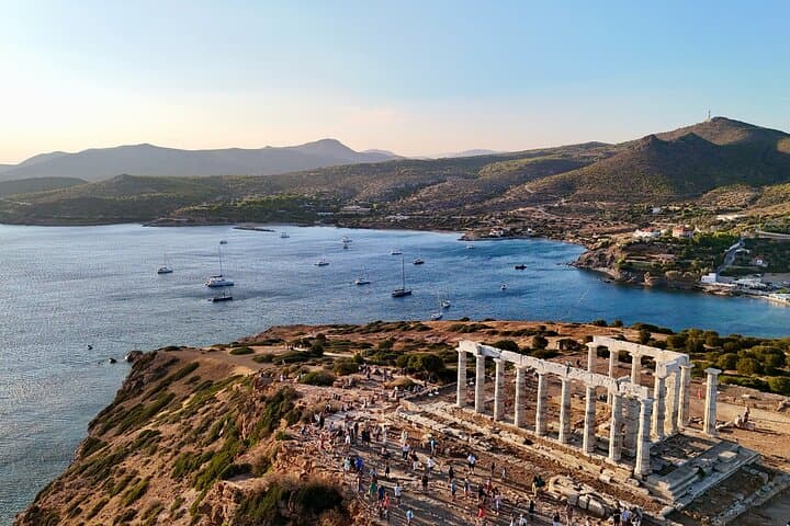 Cape Sounion Day Tour — Temple of Poseidon, Lake Vouliagmeni & Athenian Riviera
