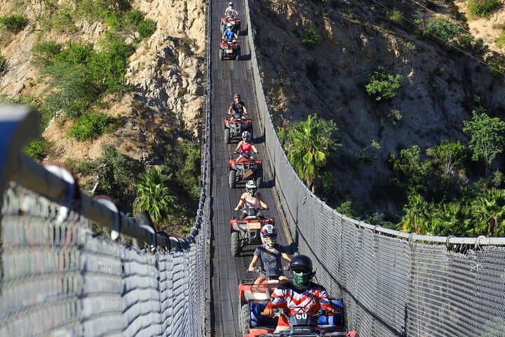 ATV Adventure in Cabo San Lucas: Ride the 330m Wooden Suspension Bridge photo 2