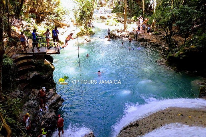Blue Hole (Island Gully) Private Tour from Montego Bay — Ocho Rios Waterfall Adventure photo 3