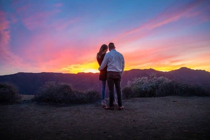 Romantic Malibu Mountaintop Helicopter Landing from Burbank photo 4