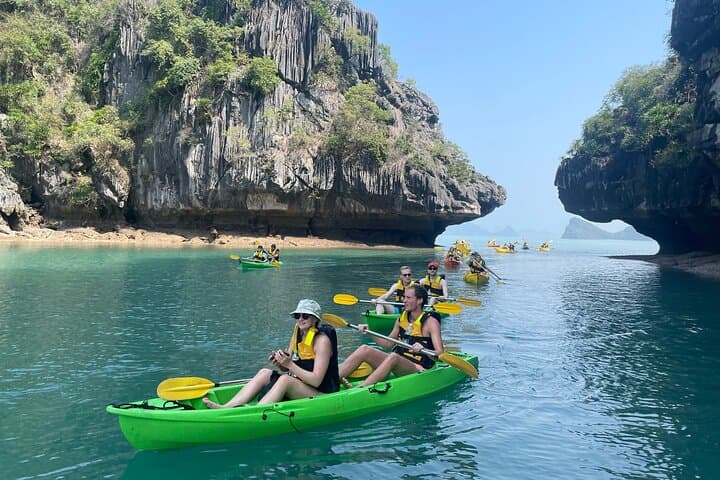 Full-Day Lan Ha Bay Cruise with Kayaking & Viet Hai Village on Serenity Grandeur photo 2