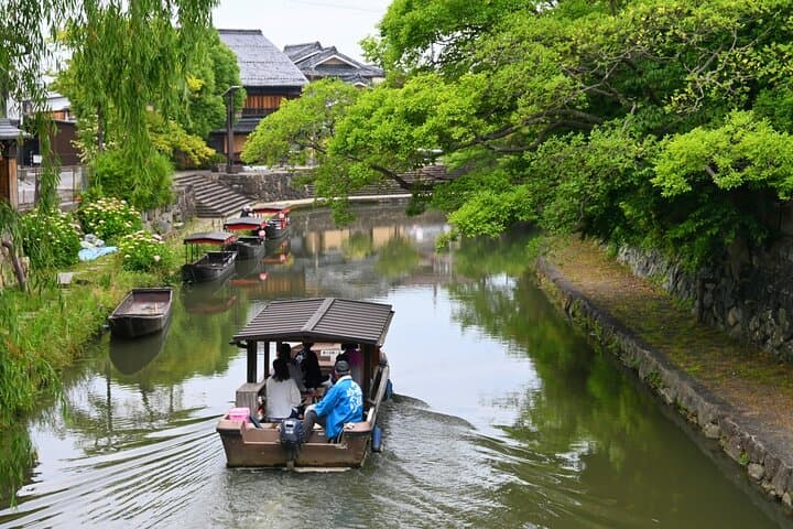 Day Trip to Omihachiman from Osaka: Historic Canals, Merchant Houses & Castle Ruins