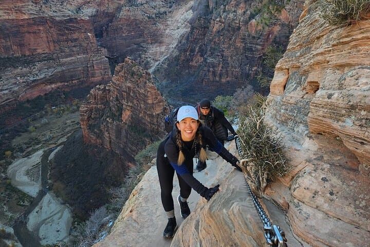 Guided Angels Landing Hike in Zion National Park — Permits Included