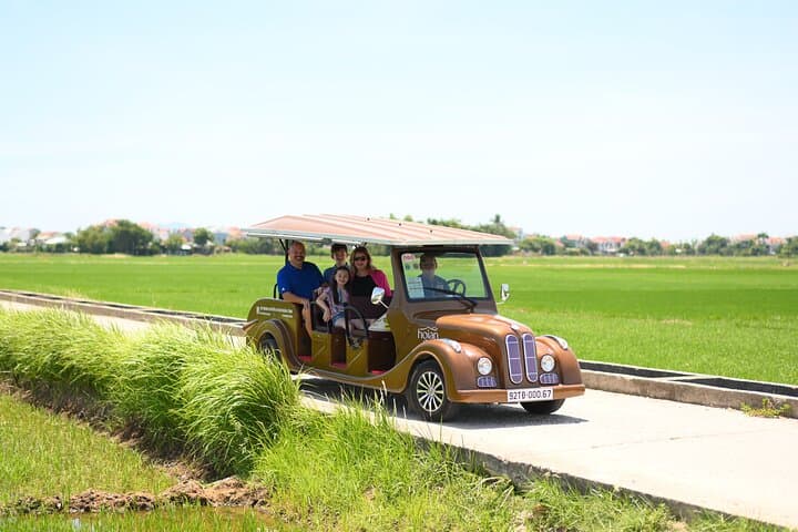 Hoi An Countryside Electric Car Tour — Rice Fields, Coconut Forests & Local Life