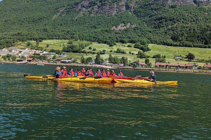 Olden Kayaking on the Fjord: Beginner-Friendly Guided Double Kayak Tour photo 4