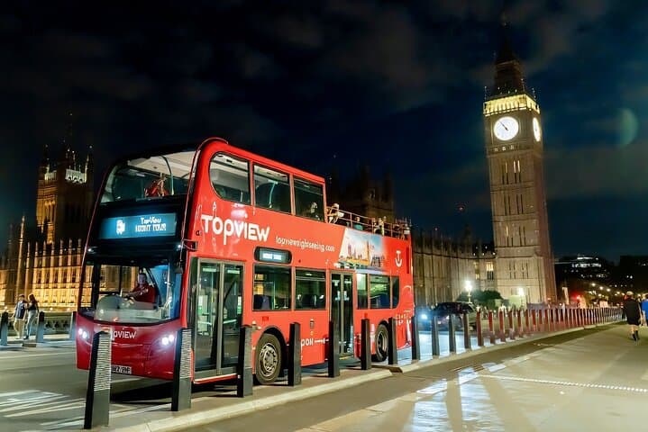 London Night Lights Bus Tour – 90-Minute Evening Sightseeing by the Thames photo 2