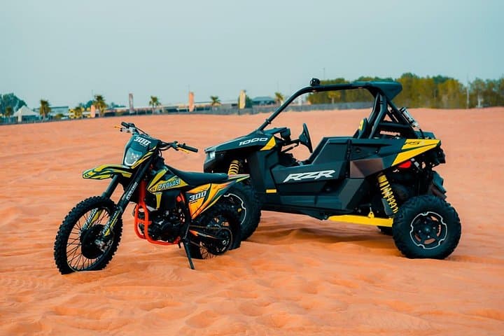 Premium Desert Safari with Dirt Bike & Dune Buggy in Dubai photo 4