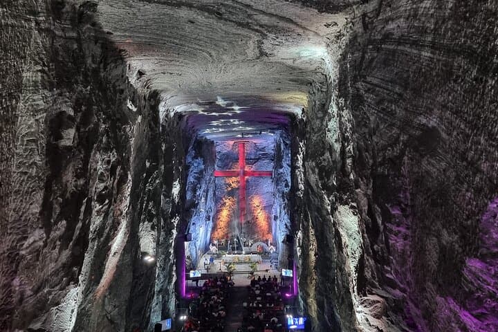 Zipaquirá Salt Cathedral Tour from Bogotá — Salt Mine, Light Show & Colonial Squares photo 1
