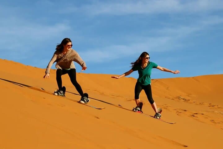 Sandboarding Timlalin Dunes — Agadir & Taghazout Half-Day Adventure