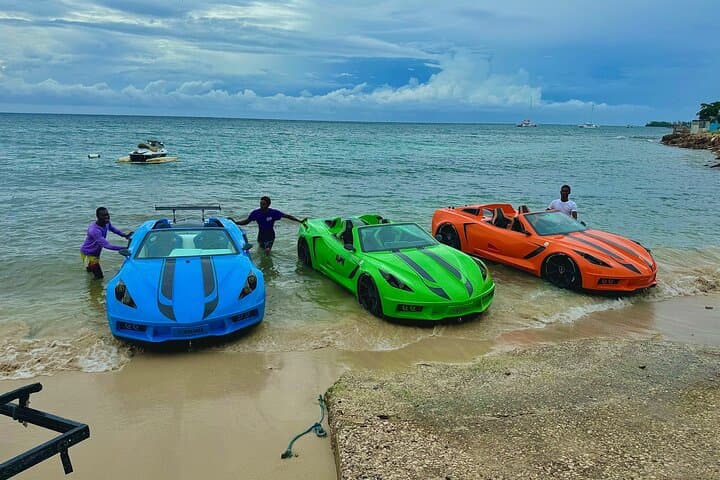 Drive a Jet Car on the Sea: Montego Bay Amphibious Corvette Experience photo 3