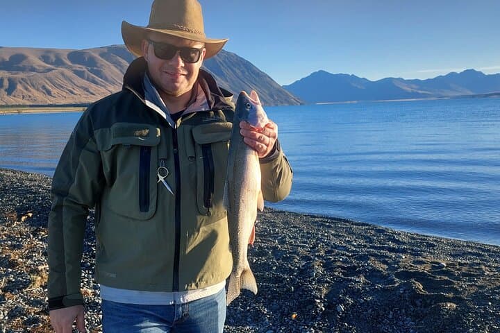 Lake Tekapo 2-Hour Guided Trout and Salmon Fishing Experience photo 6