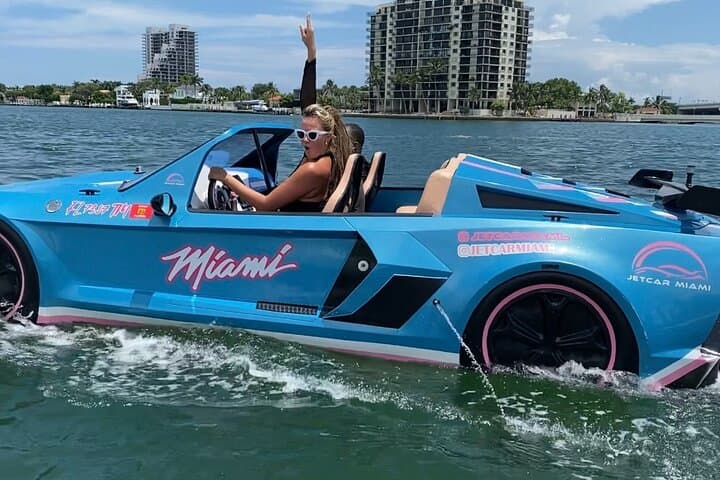 Miami Jetcar Rental: Drive the USA's First 4‑Seater Jetcar photo 2