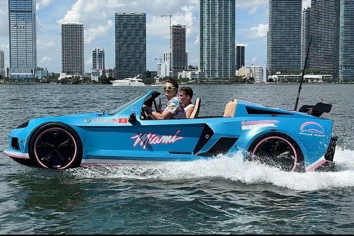Miami Jetcar Rental: Drive the USA's First 4‑Seater Jetcar photo 3