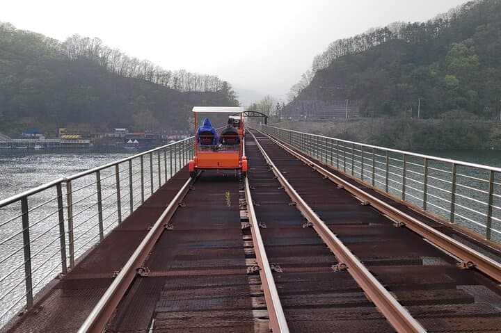 Family Rail Bike, Nami Island & Samaksan Cable Car Day Trip from Seoul photo 2