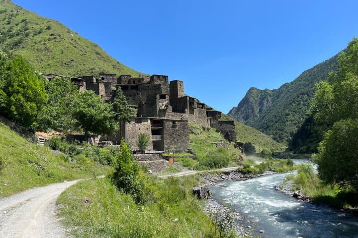 Khevsureti Day Trip from Tbilisi: Shatili, Datvijvari Pass & Anatori Necropolis