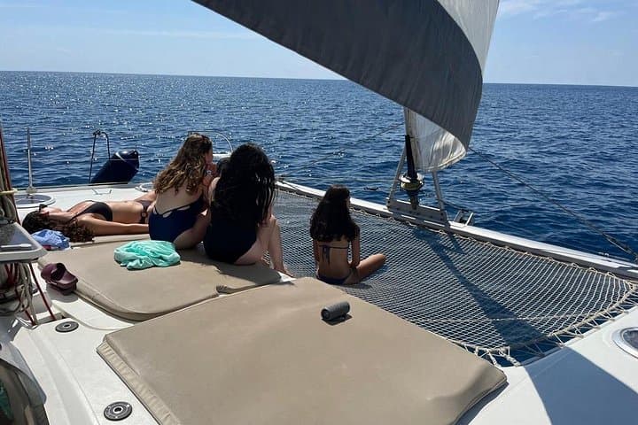 Full-Day Catamaran Cruise in Rhodes: Kallithea, Afandou & Anthony Quinn with Lunch photo 3