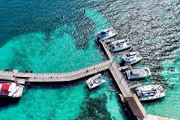 Cancun Catamaran to Isla Mujeres: Snorkeling, Open Bar & Beach Club Lunch photo 3