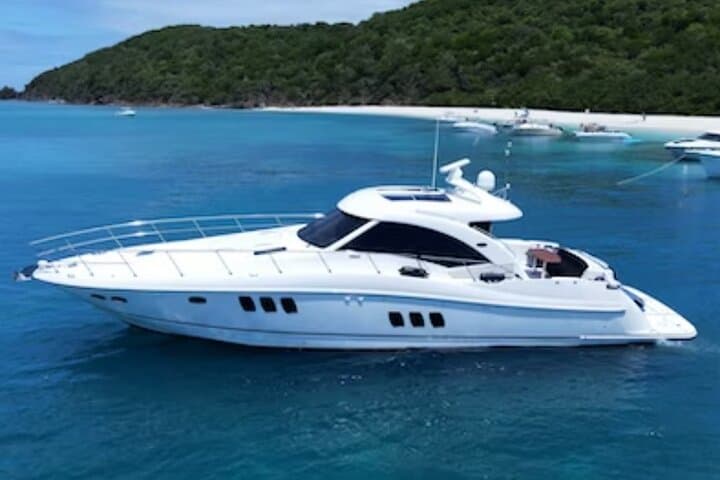 6-Hour Private 60' Luxury Yacht Charter from Fajardo to Icacos & Palomino photo 4