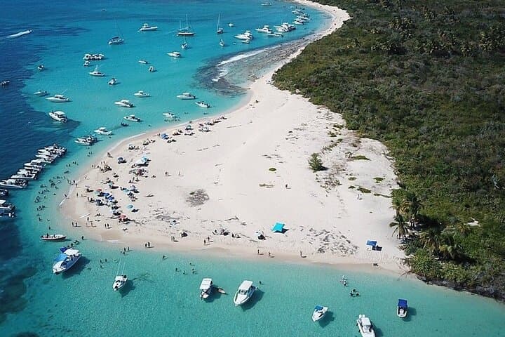 6-Hour Private 60' Luxury Yacht Charter from Fajardo to Icacos & Palomino photo 2