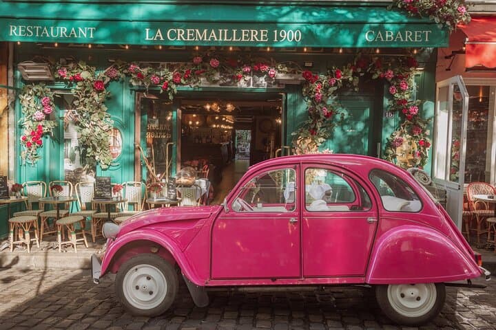 Paris in a Pink 2CV: 2-Hour Private Guided Tour of Iconic Sights photo 5