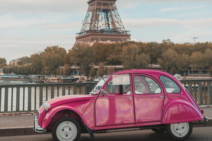 Paris Half-Day Private Pink Citroen 2CV Tour: Iconic Sights & Photo Stops photo 6