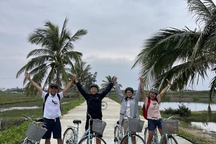 Cycle Rice Paddies & Ride Water Buffalo: Cam Thanh Coconut Village Day Trip from Hoi An photo 3