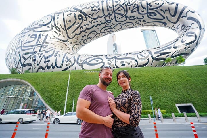 Dubai City Essentials: Dubai Frame, Creek Abra & Historic Souks Full-Day Tour photo 4