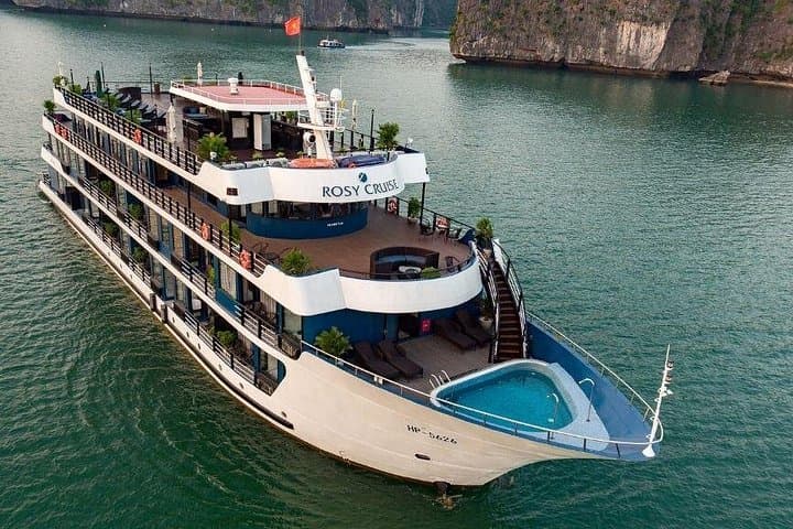 Rosy Cruise: 2-Day Ha Long and Lan Ha Bay Overnight Cruise photo 1