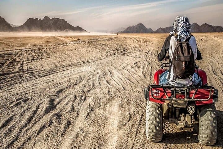 Sunset Quad Bike Safari in Luxor: Desert Dune Ride & Bedouin Village Visit photo 3