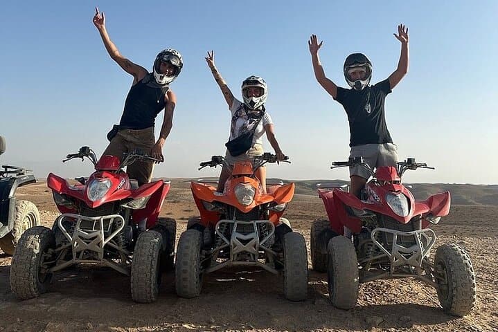 Sunset Agafay Desert Quad Biking, Camel Ride & Dinner from Marrakech photo 5