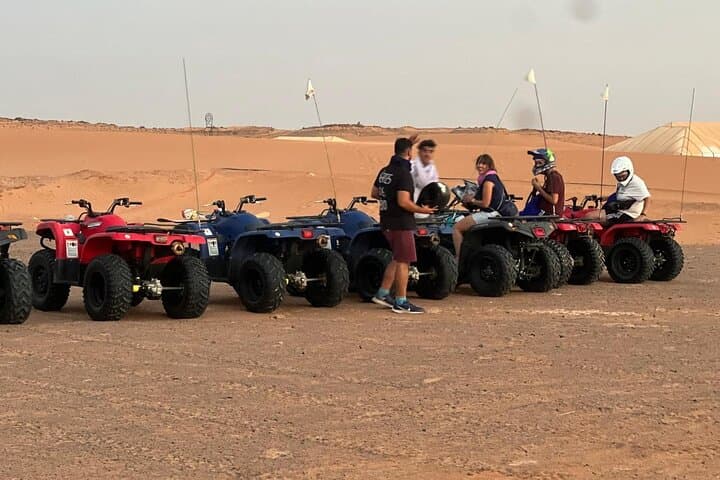Merzouga Quad Biking Experience: 60-Minute Erg Chebbi Dune Ride & Sandboarding photo 2